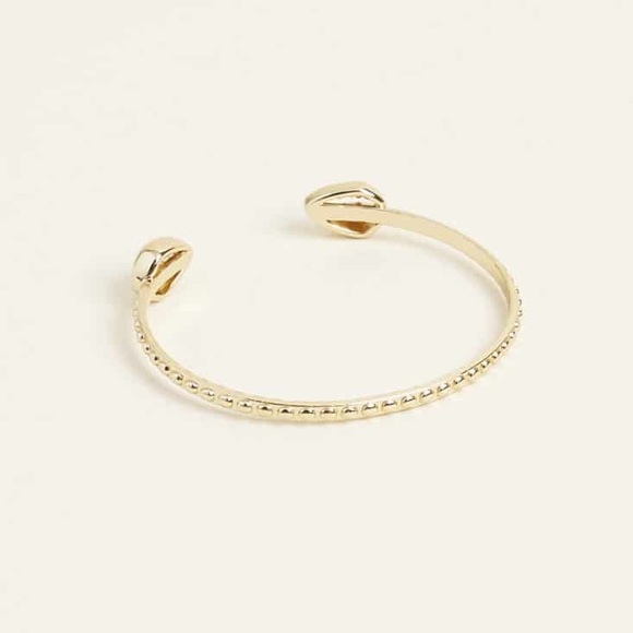 Cauri Shell Bangle/Cuff 14 KT Gold plated. - Picture 4 of 4