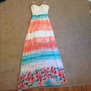 Spring maxi dress