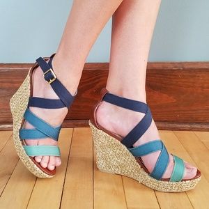 Lauren Conrad LC Stella Multi platform sandals