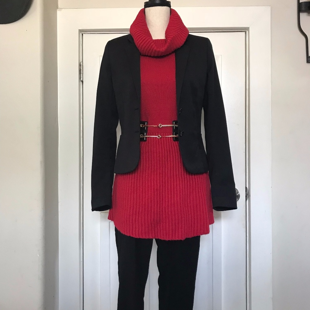 Style & Co Cowl Neck Ribbed Sweater - Picture 2 of 5