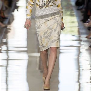 Tory Burch Spring 13 Runway skirt