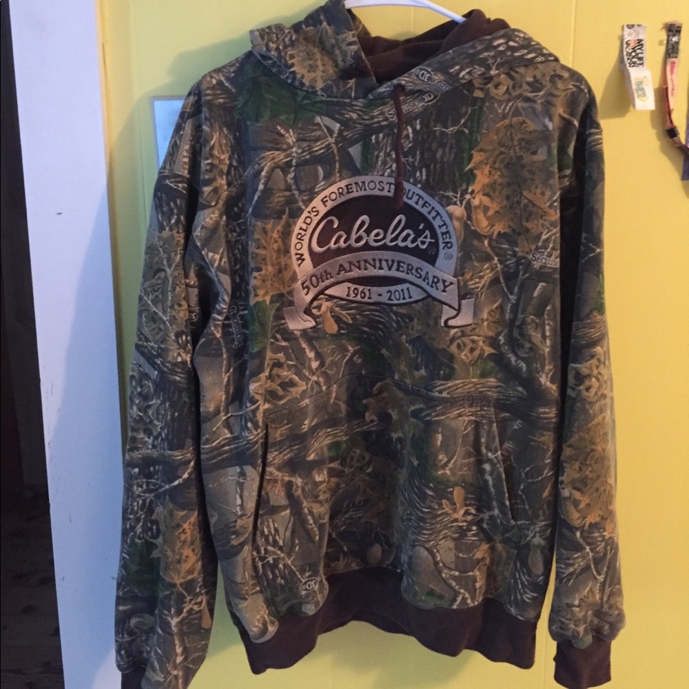 Cabelas Camo Hoodie