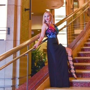 Nasty Gal Invincible Sequin Maxi Dress