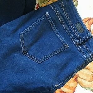 Stretchy jean jeggings skinny fit