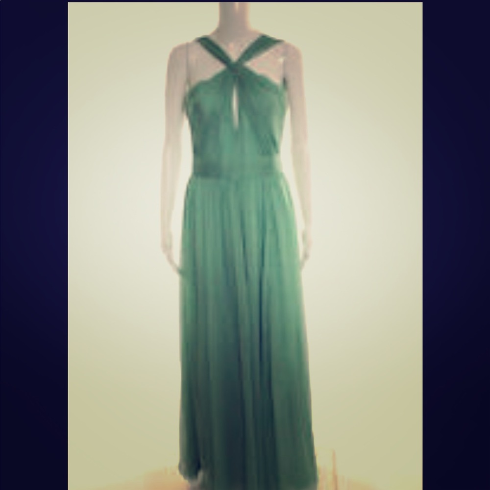 Halston Heritage silk gown sz 6. Brand new!