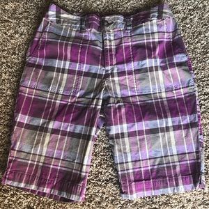 Plaid shorts ;)