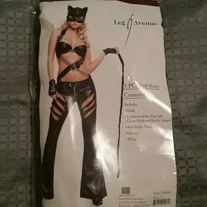 Leg Avenue 5 pc Bad Kitty Costume