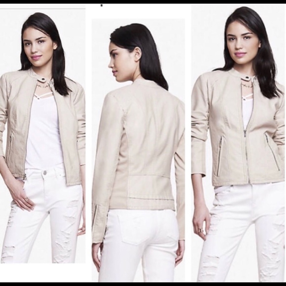 Off White fo Leather Jacket