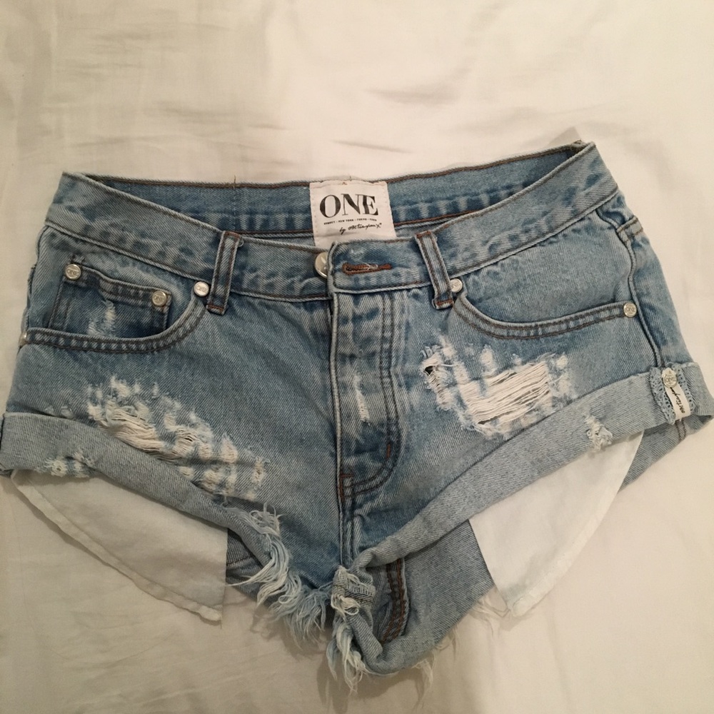 One Teaspoon Bandit Shorts Size 25
