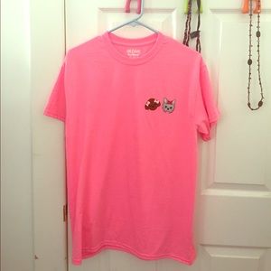 New Cute Kawaii pink doggy T-shirt
