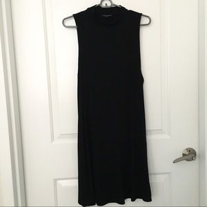 Black Mock Neck Dress Black Mock Neck Dress