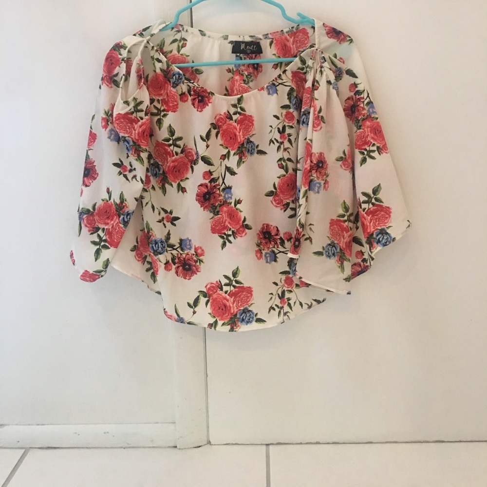 Off the shoulder shirt