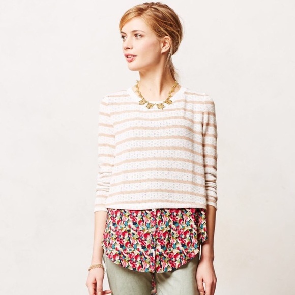 Anthropologie Sweaters - NWOT Anthropologie Postmark Ginny Layered Sweater