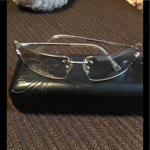 Authentic VERSACE clear sunglasses