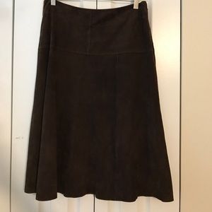 Jcrew suede skirt Jcrew suede skirt