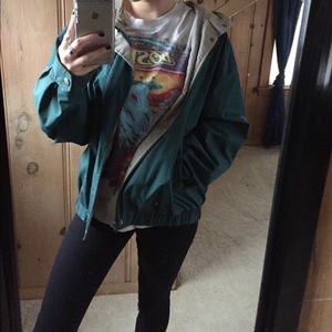 Oversized Green Members Only Jackets