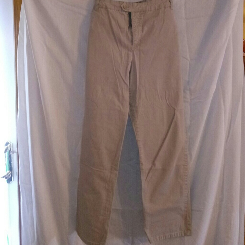 Cotton twill pants