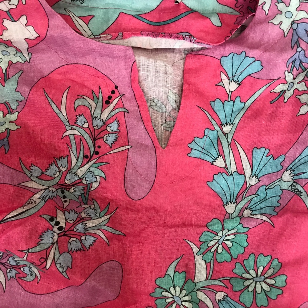 Patterned tunic