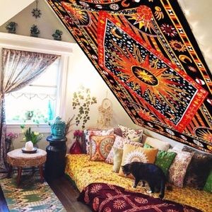 Sun Tapestry 81in x 55in