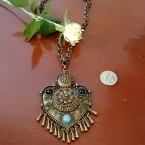 Handcrafted Gypsy Heart necklace