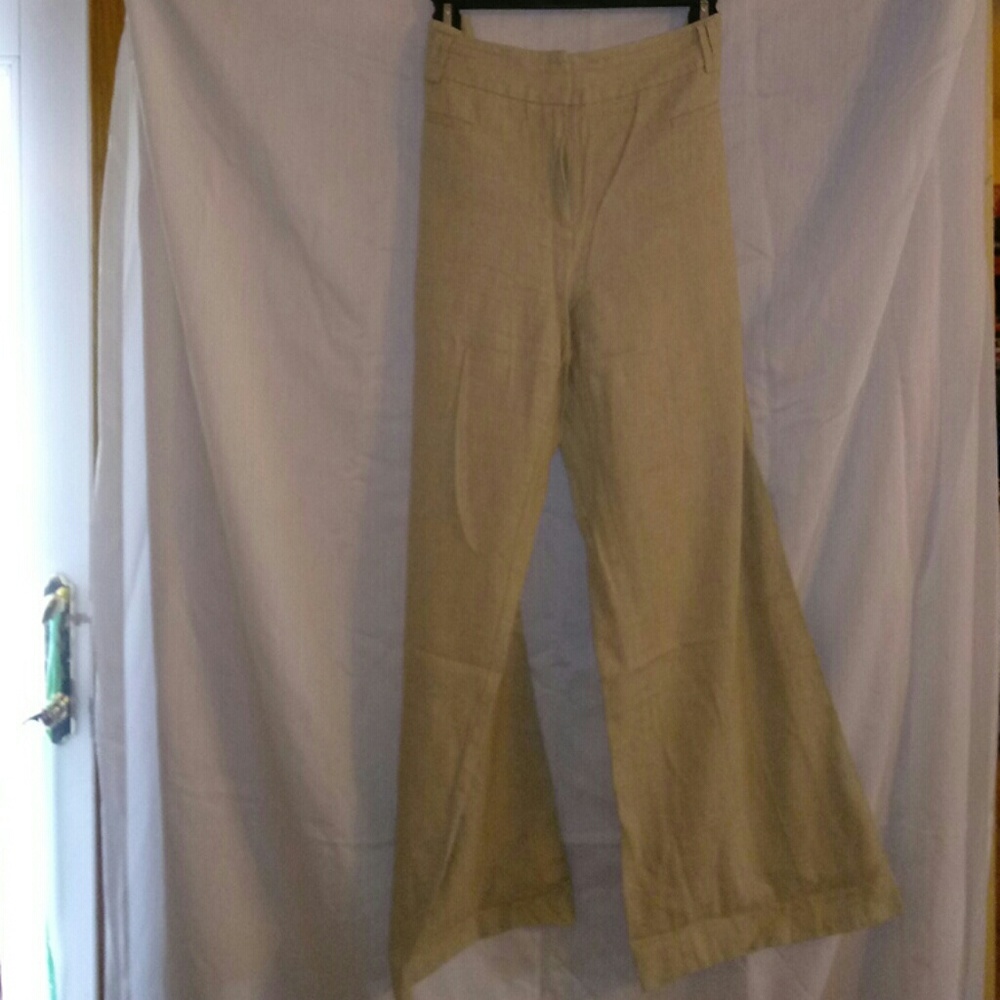 Dressy linen trousers