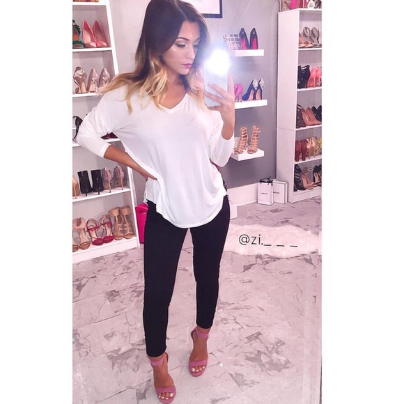 Mauve Thick Strap Ankle Heels - Picture 3 of 6