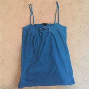 Blue camisole