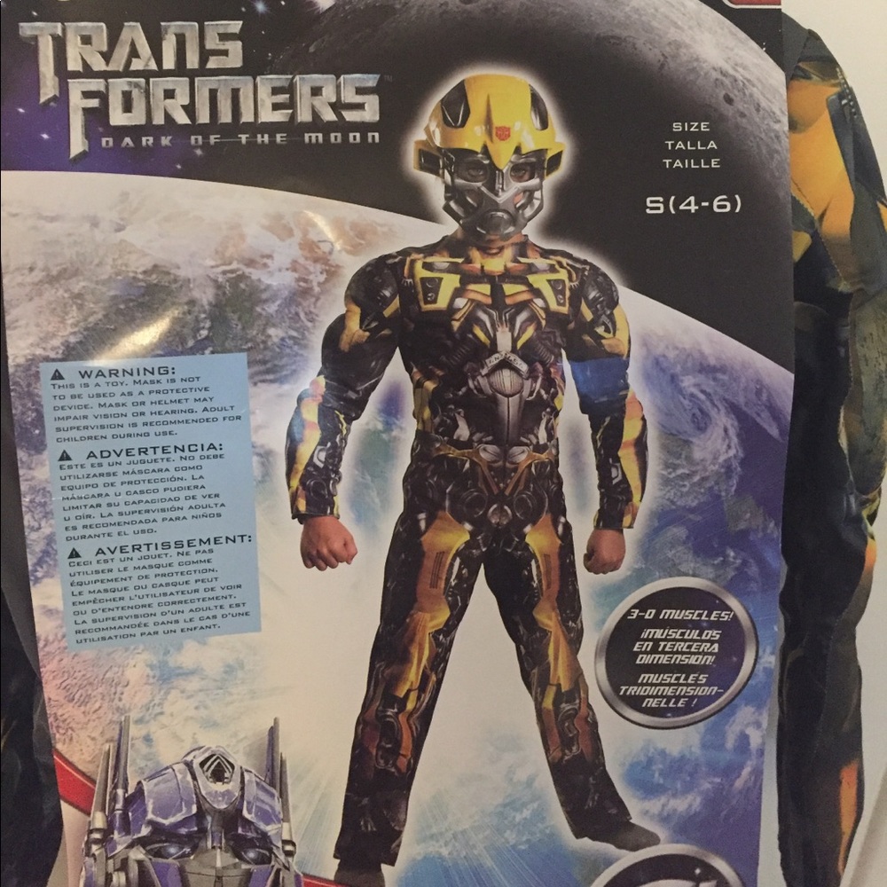 Halloween transformers Bumble Bee costume