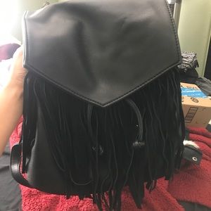 Fringe backpack bought from Nordstrom