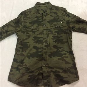 Guess button down shirt