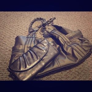 Metallic Gold Purse and Wallet