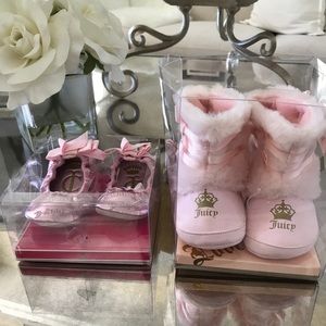 New Juicy Couture crib shoes