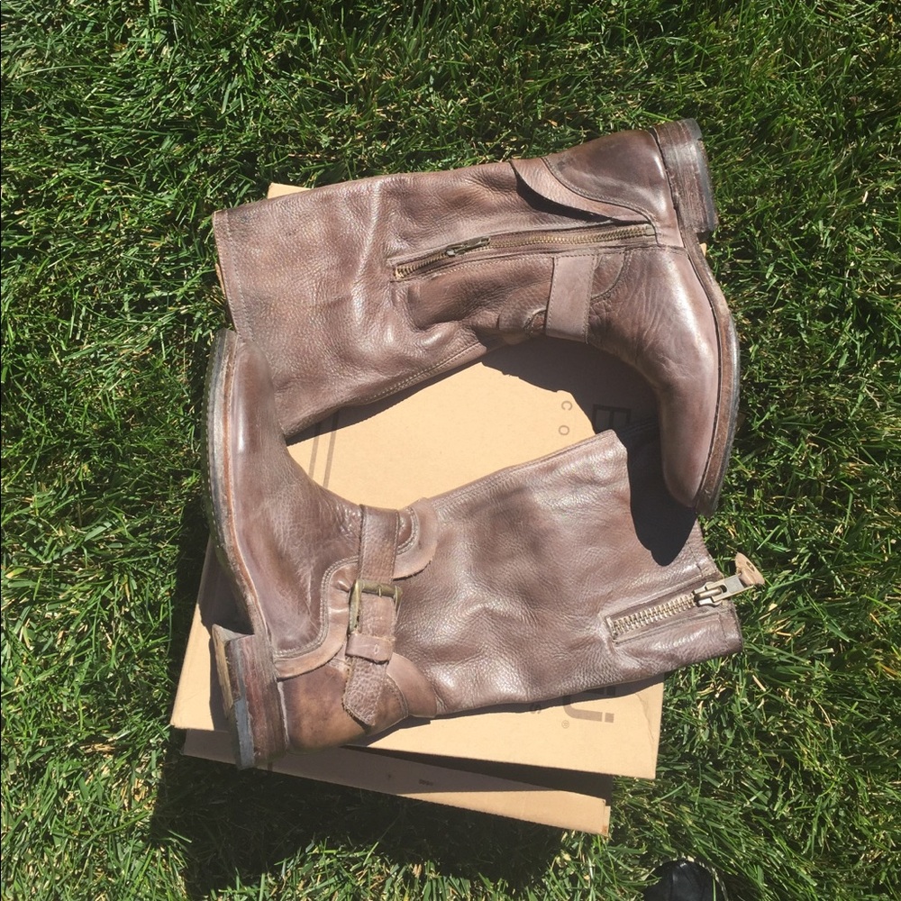 BED STU RUSTIC ENGINEER BOOTS