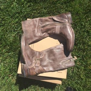 BED STU RUSTIC ENGINEER BOOTS