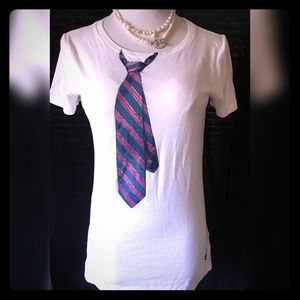 Abercrombie and Fitch Tie T-Shirt