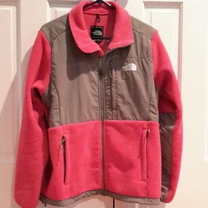Northface Denali Fleece Azalea & Grey