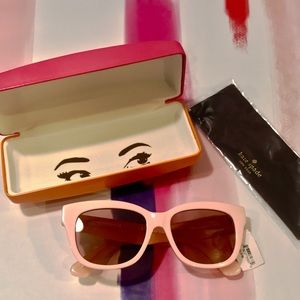 NWT Kate Spade Pink Sunglasses
