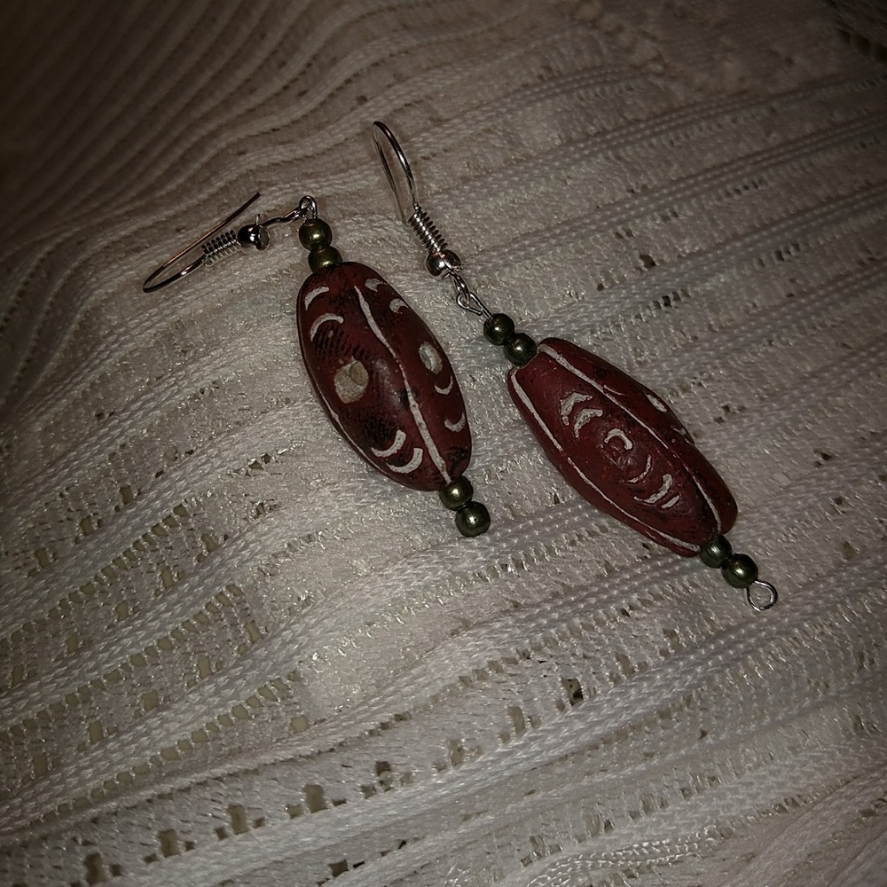 Vintage beaded earrings