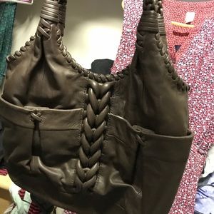 Brighton leather handbag