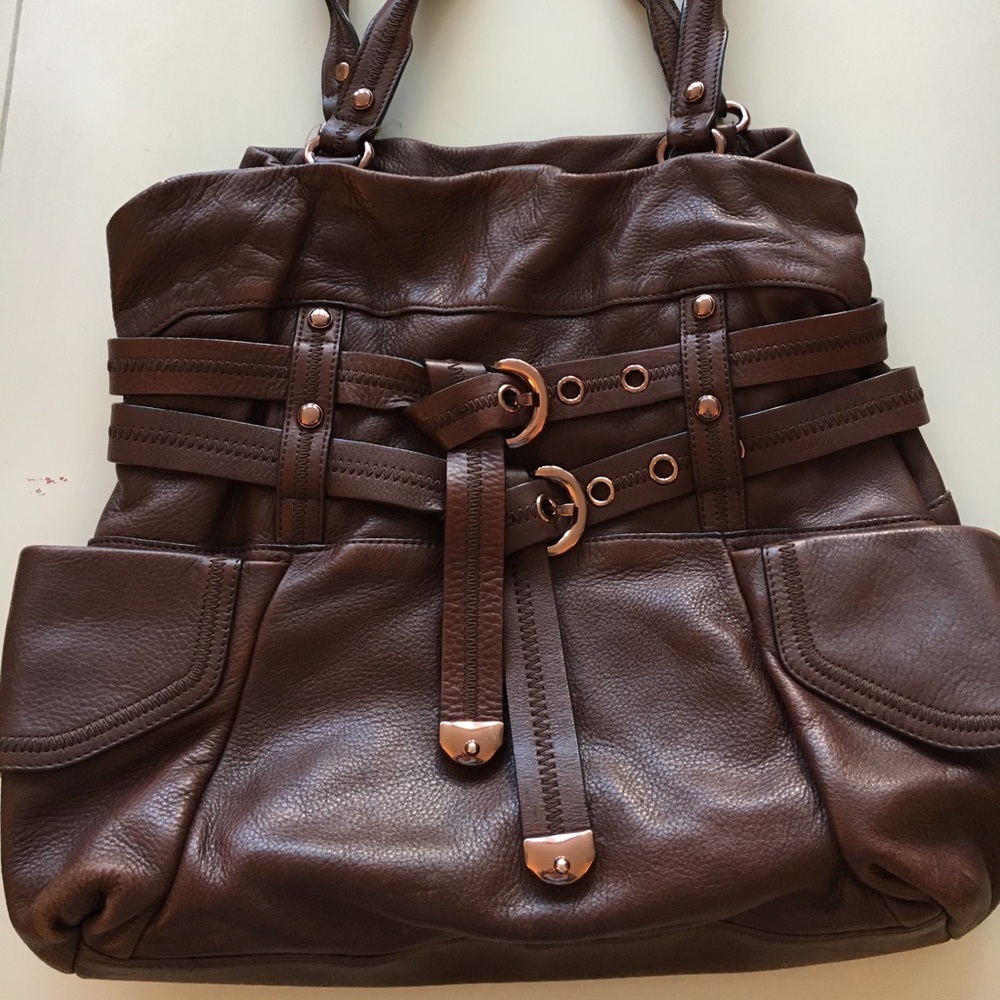 Beautiful brown B. Makowsky tote