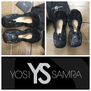 Yosi Samra Samara Foldable Ballet Flat, Size 6