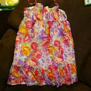 Girls Old Navy spaghetti strap dress