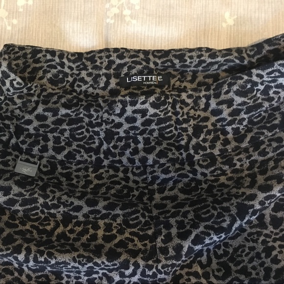 Lisette Montreal Leopard Ankle Pants - Picture 2 of 3