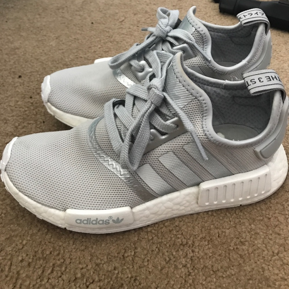 Grey/Silver Adidas NMD