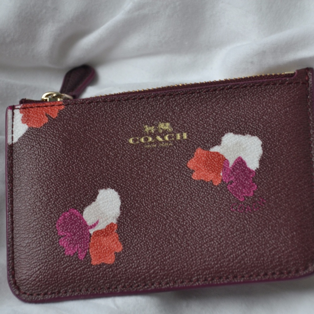 Coach change purse