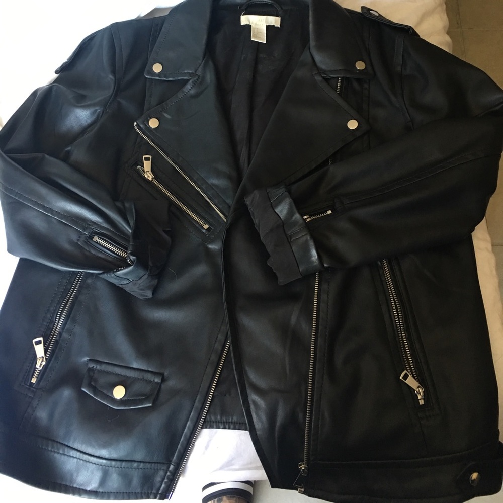 H&M Faux Leather Jacket