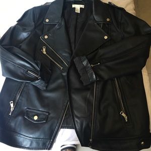 H&M Faux Leather Jacket