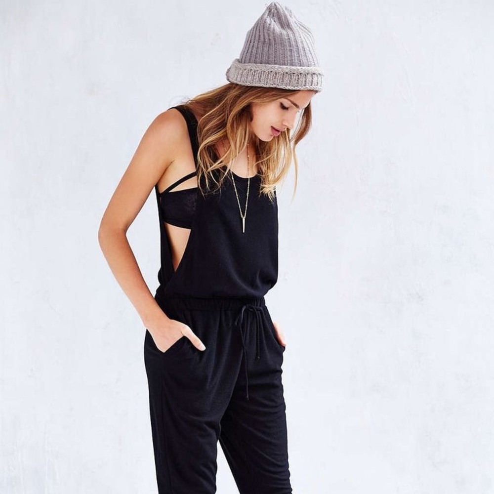 Kimchi Blue knit drawstring jumpsuit