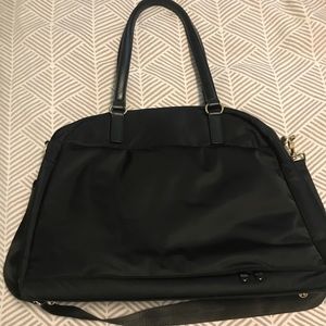 Lo & Sons O.G. bag in Black/Gold/Lavender