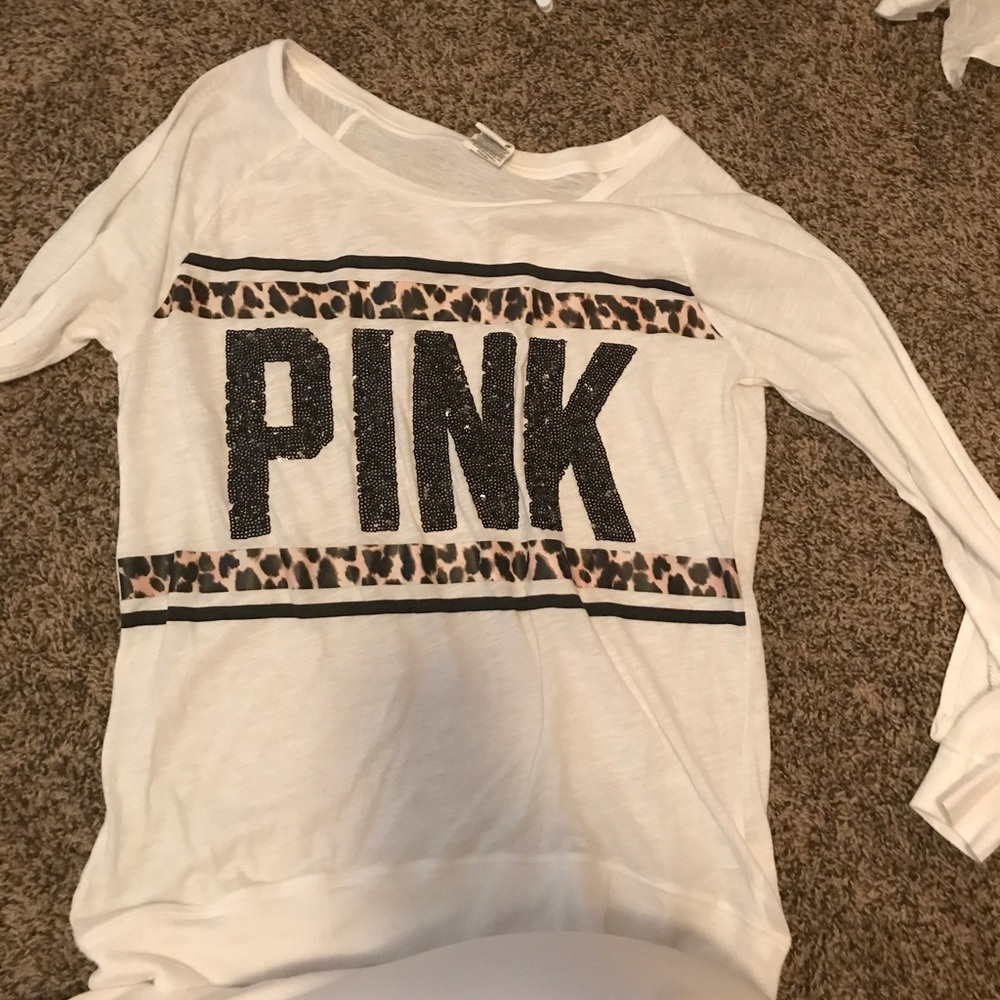 VS pink bling tee